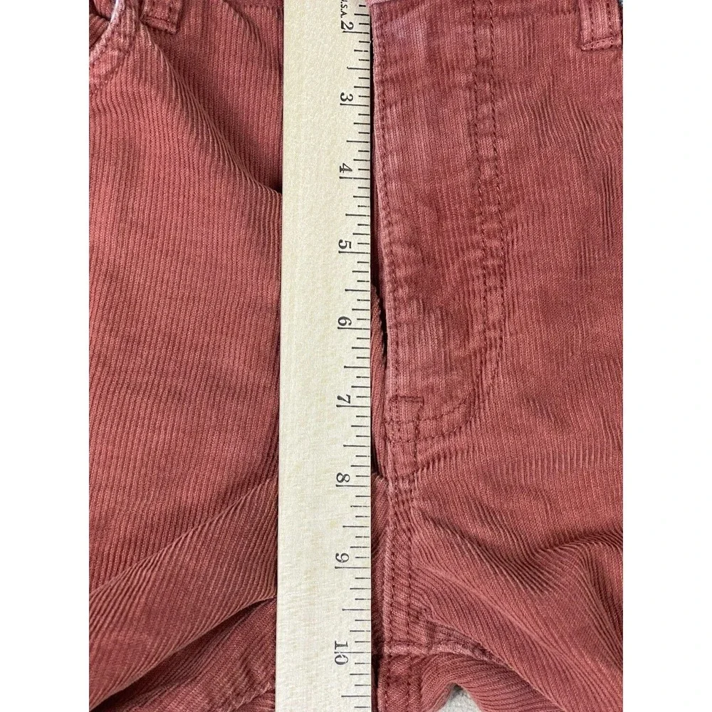 J Crew Pants Adult‎ 32x30 Brown Corduroy Straight Leg Western Mid Rise Mens